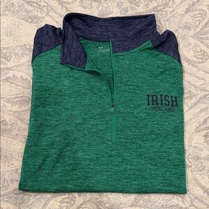 Under Armour Green and Gray Pullover